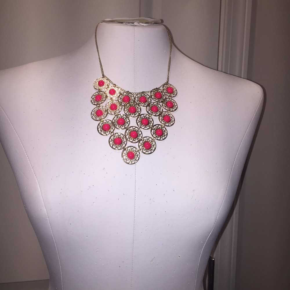 Francesca cute pink necklace